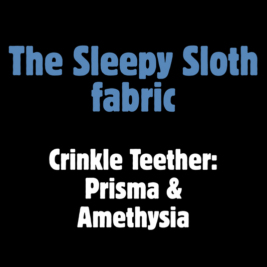 The Sleepy Sloth Crinkle Teether