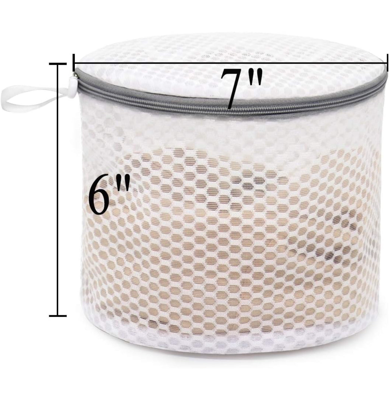 Mesh Round Laundry Bag- for scrunchies & small accessories