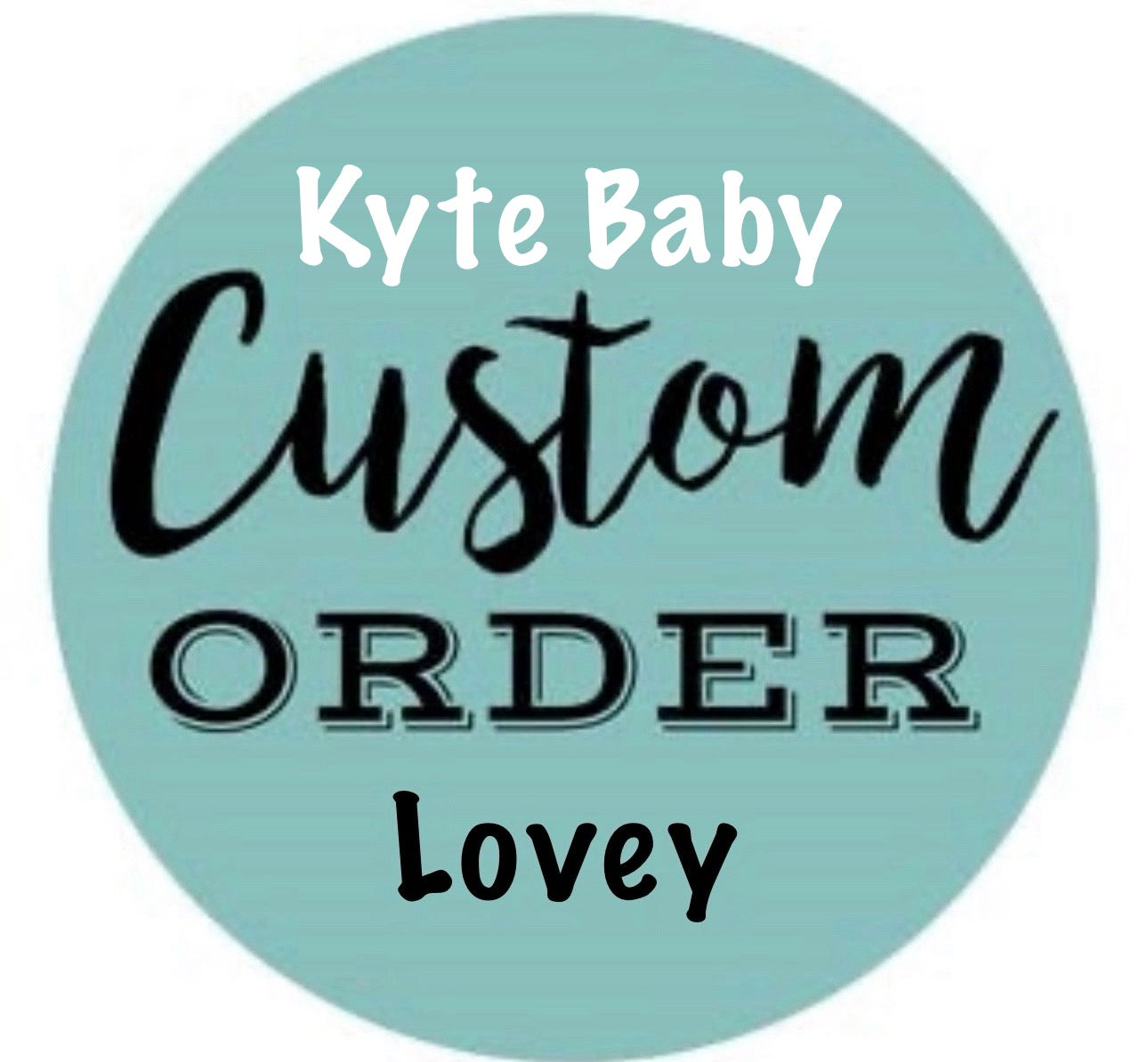 Kyte Baby Lovey- choose your print PLEASE READ DESCRIPTION