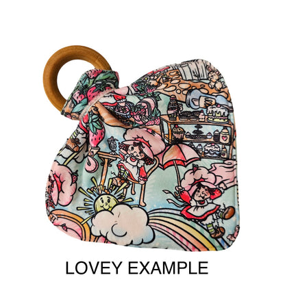 Posh Peanut FP Unicorn Lovey