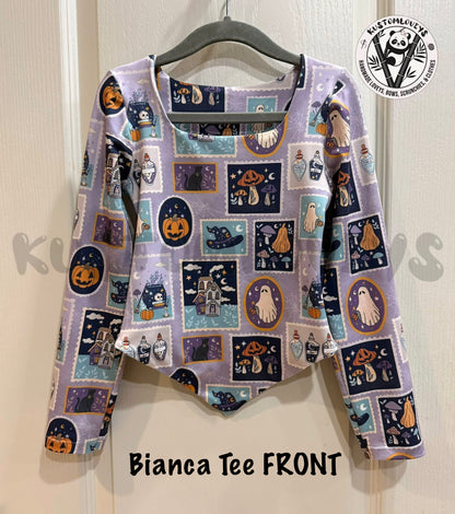 *Custom BIANCA TEE (longsleeve)- read description