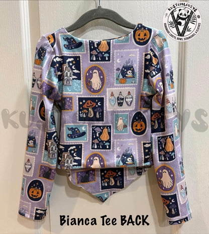 *Custom BIANCA TEE (longsleeve)- read description
