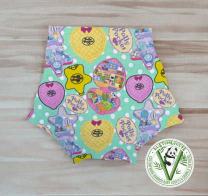 Poly Pocket bummies *bamboo/cotton/spandex blend