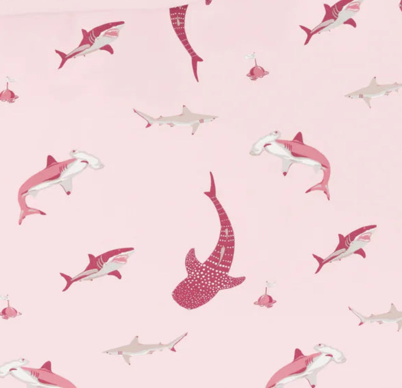 Scrunchies: Kyte Baby Blush Shark