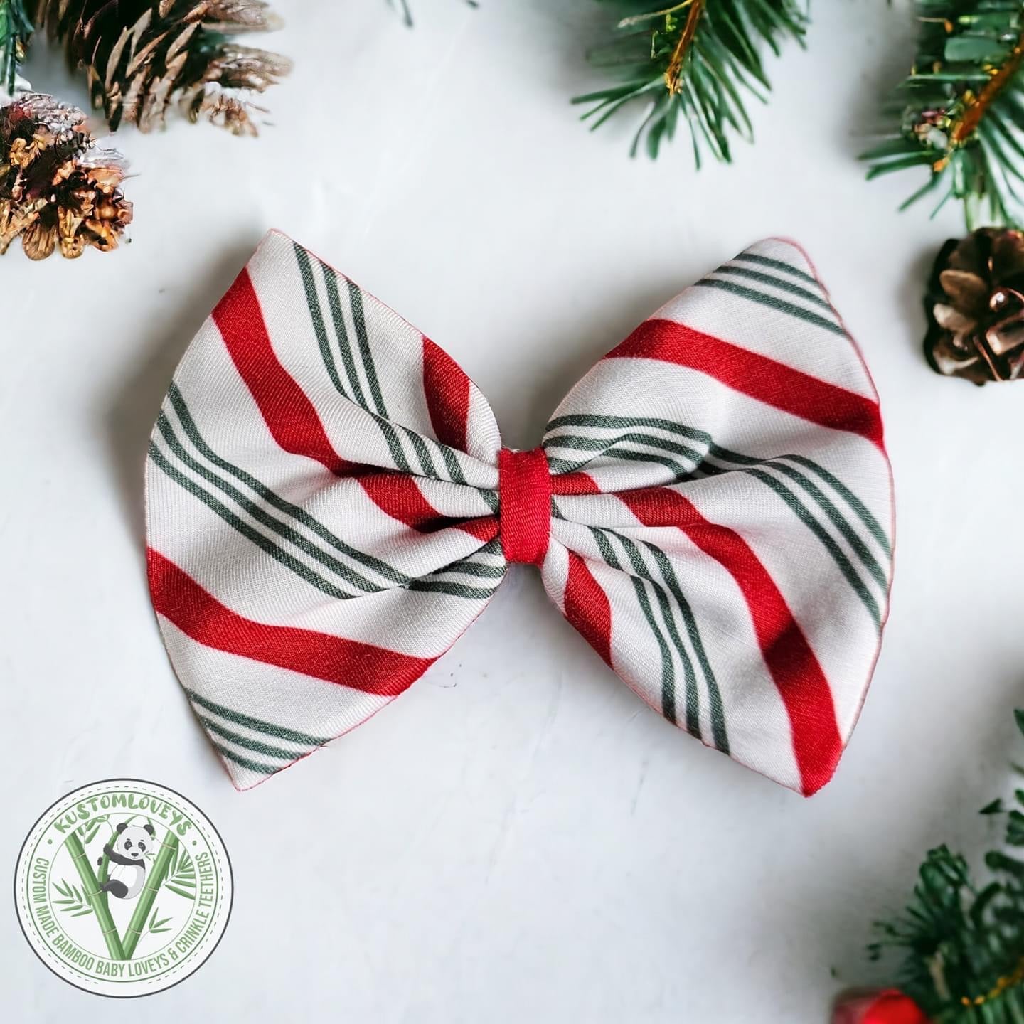 RTS Candy Cane bow