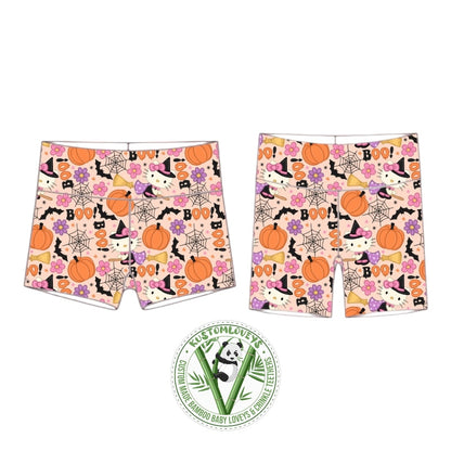 Boo Kitty Biker Shorts