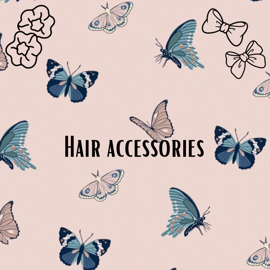 Kyte: Blush Butterfly Hair Accessories