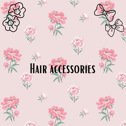 Kyte: Sakura Peony Hair Accessories