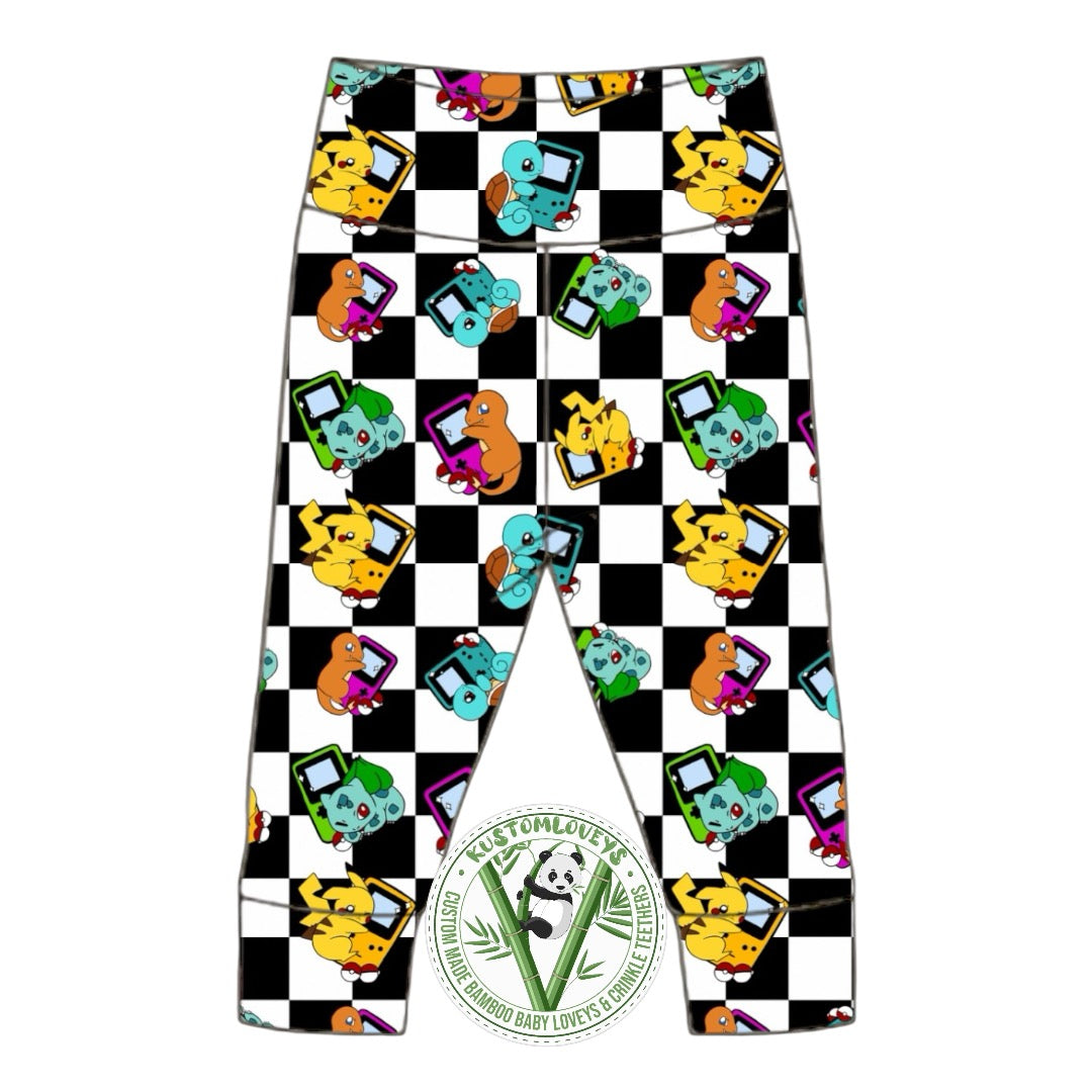 Pocket Monsters (Bamboo French Terry) Leggings