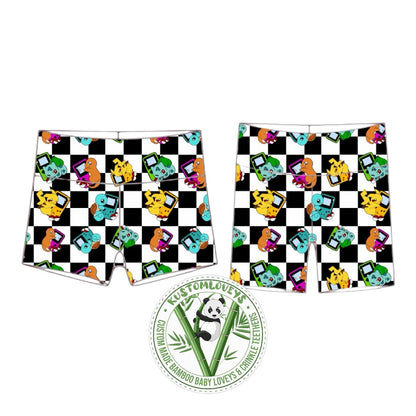 Pocket Monsters Biker Shorts *bamboo french terry