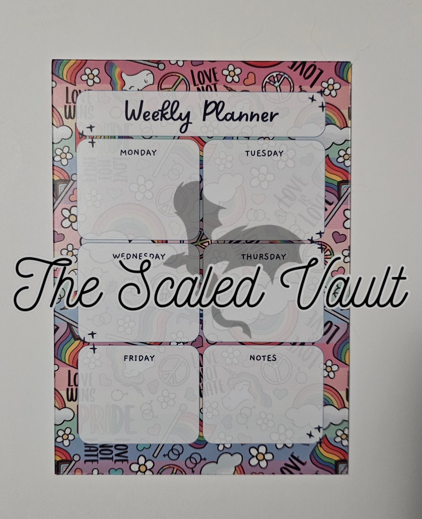RTS Pride Magnetic Mini Dry Erase Planner