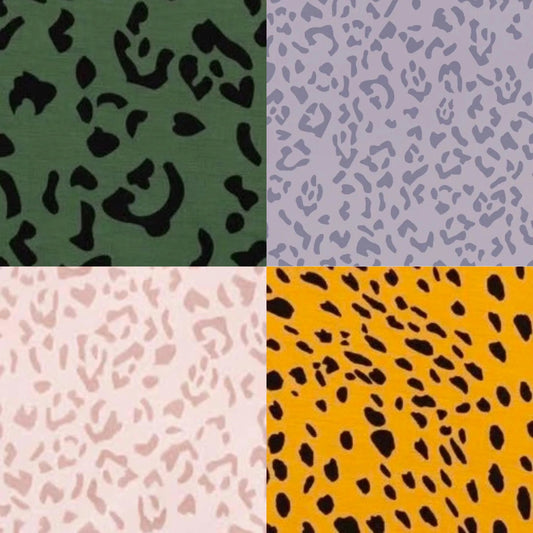 Kyte Baby Biker Shorts: Leopard Prints