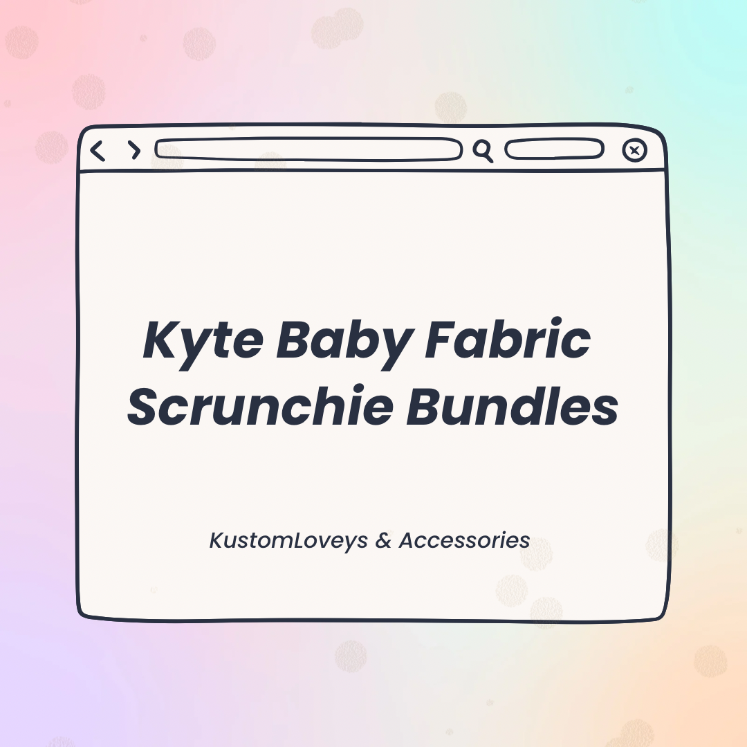 Bundle: Kyte Baby Scrunchies READ DESCRIPTION