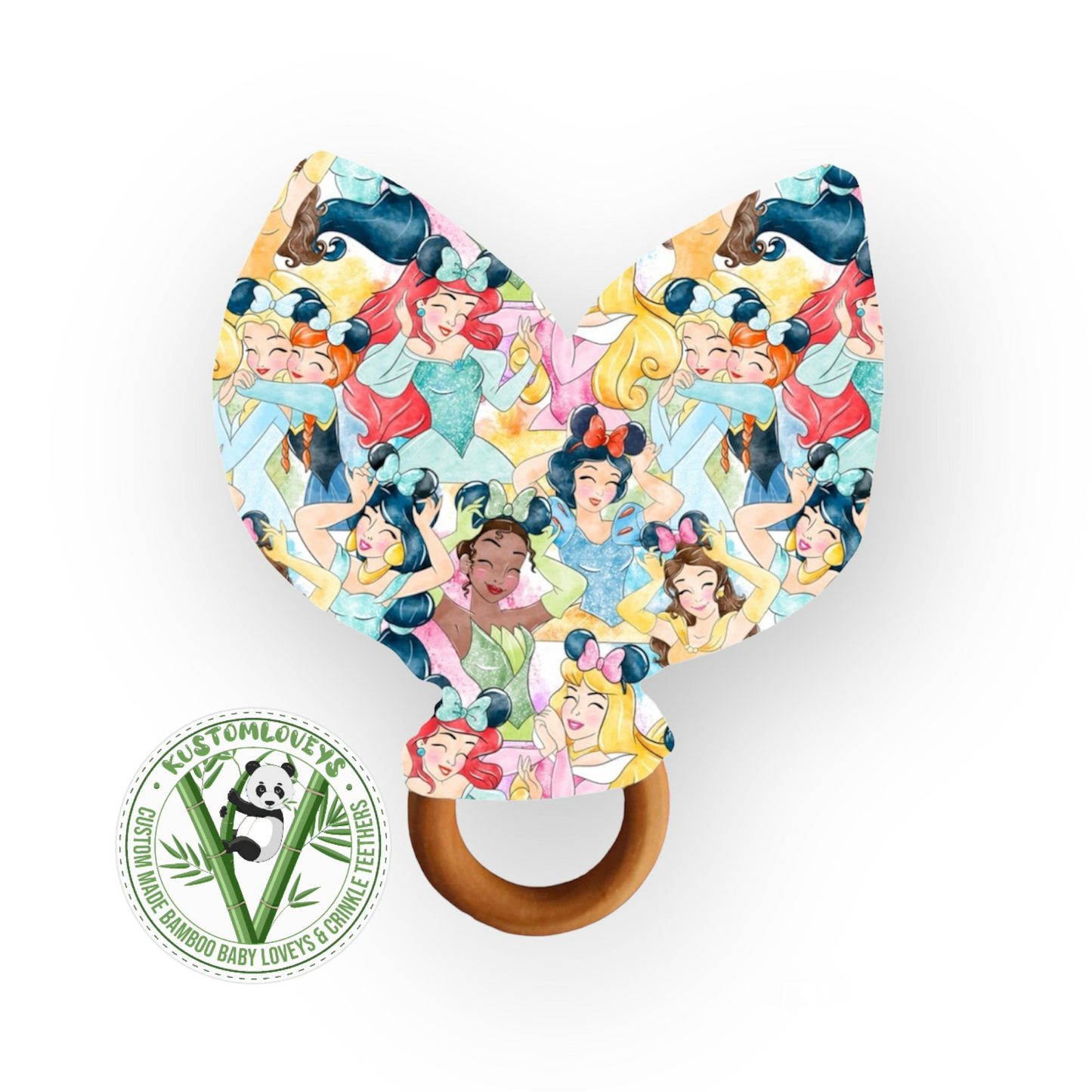 Princesses Mouse Ears Crinkle Teether VIP