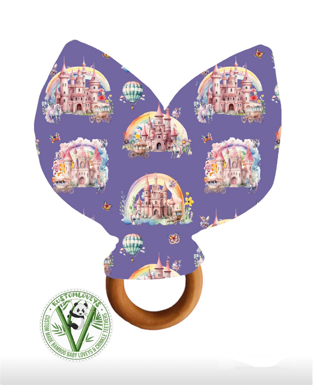 Happily Ever After Crinkle Teether