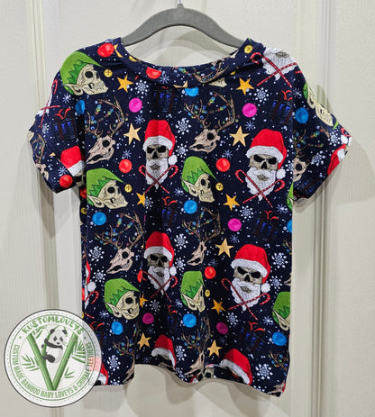 RTS Gothic Christmas Boxy Top 3T
