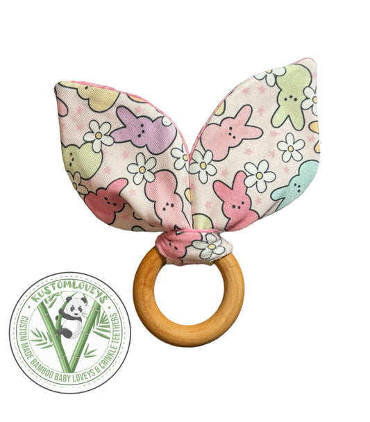 RTS Retro Peeps Crinkle Teether