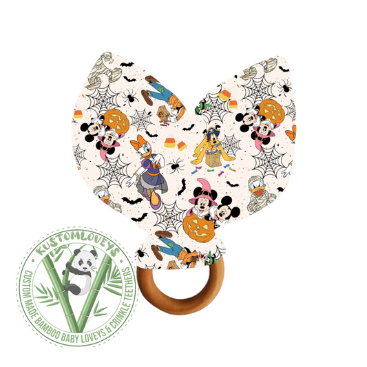 Spooky Clubhouse Crinkle Teether