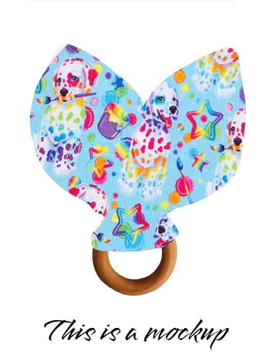 Posh Peanut Spotty & Dotty Crinkle Teether