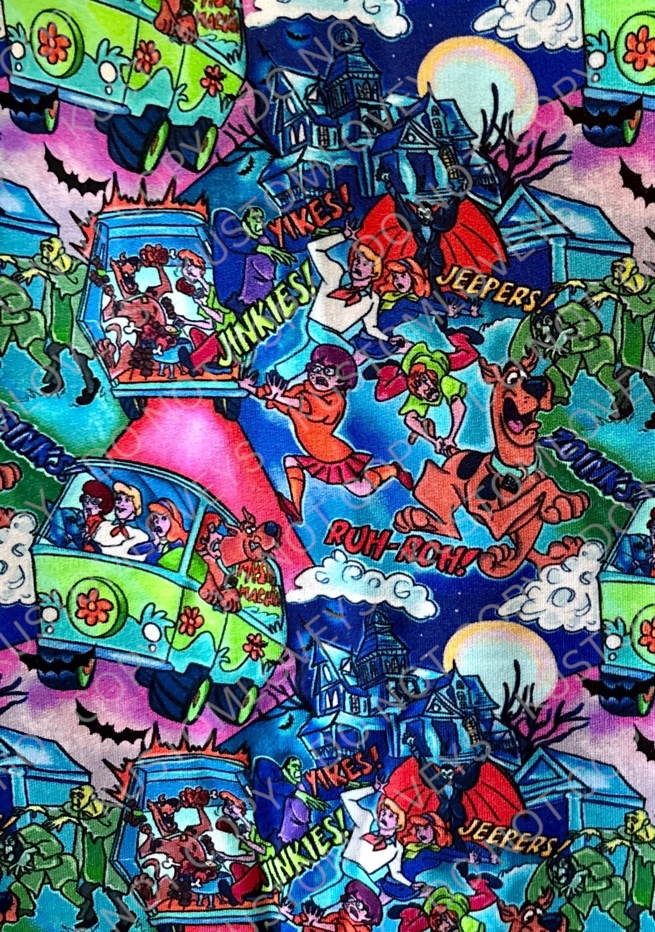 Scrunchies: Halloween Prints I