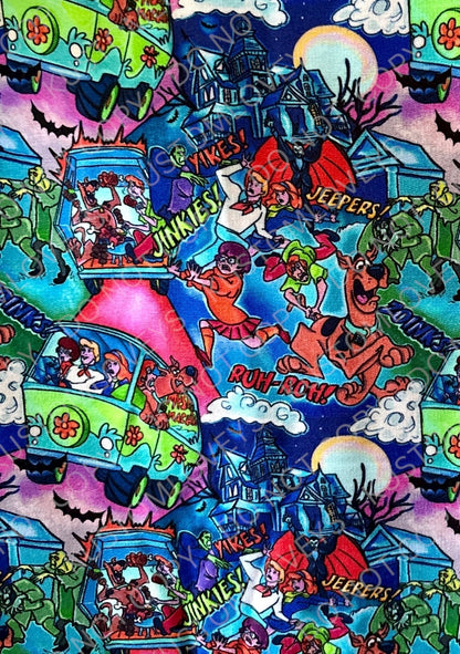 Scrunchies: Halloween Prints I