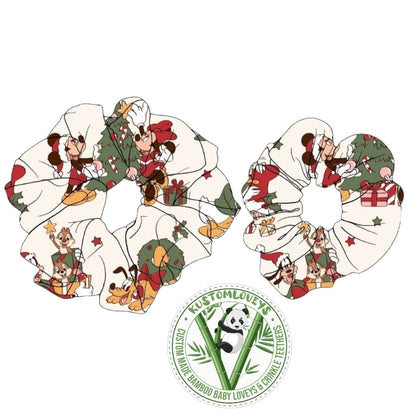 Scrunchies: Christmas Prints