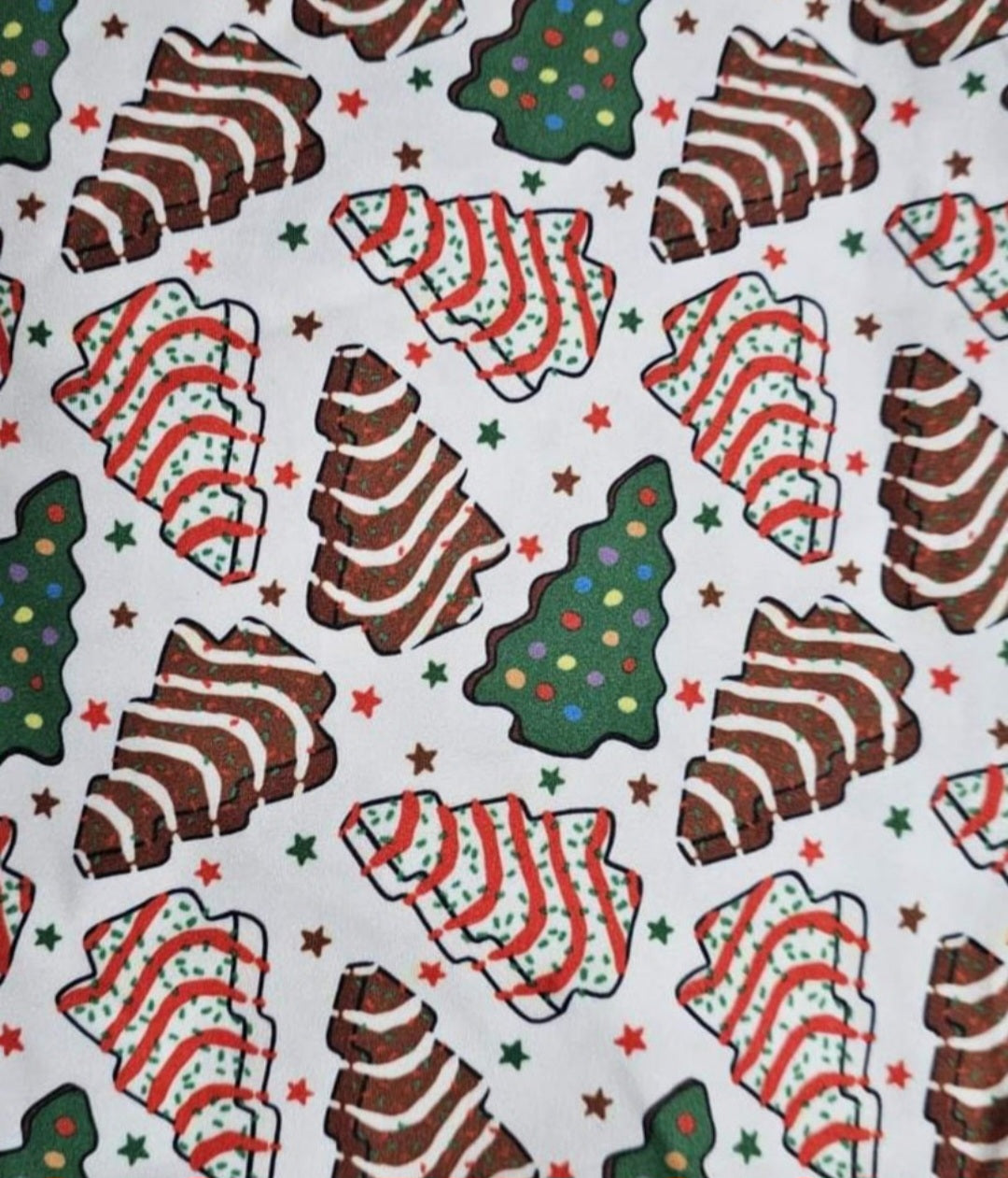 RTS Christmas Tree Cakes Leggings 2T