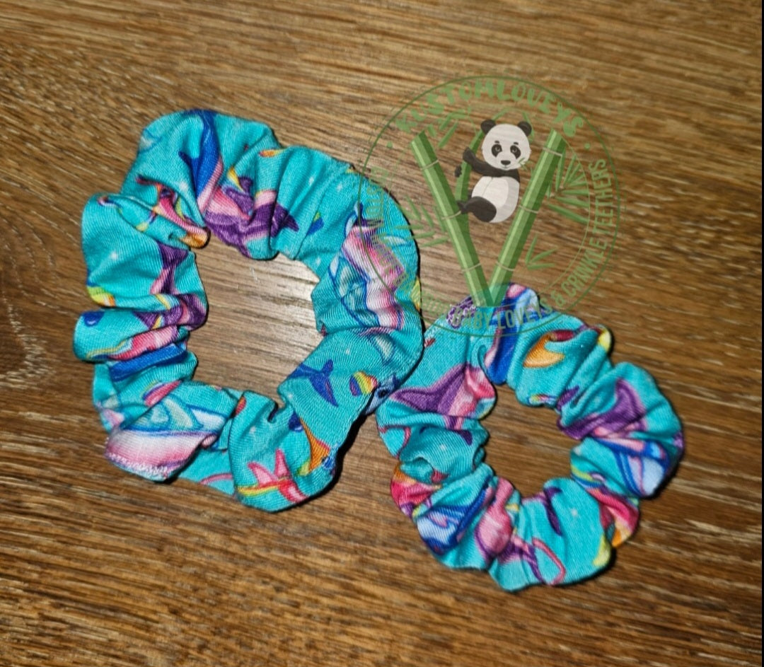 Scrunchies: Posh Peanut Dancing Dolphins