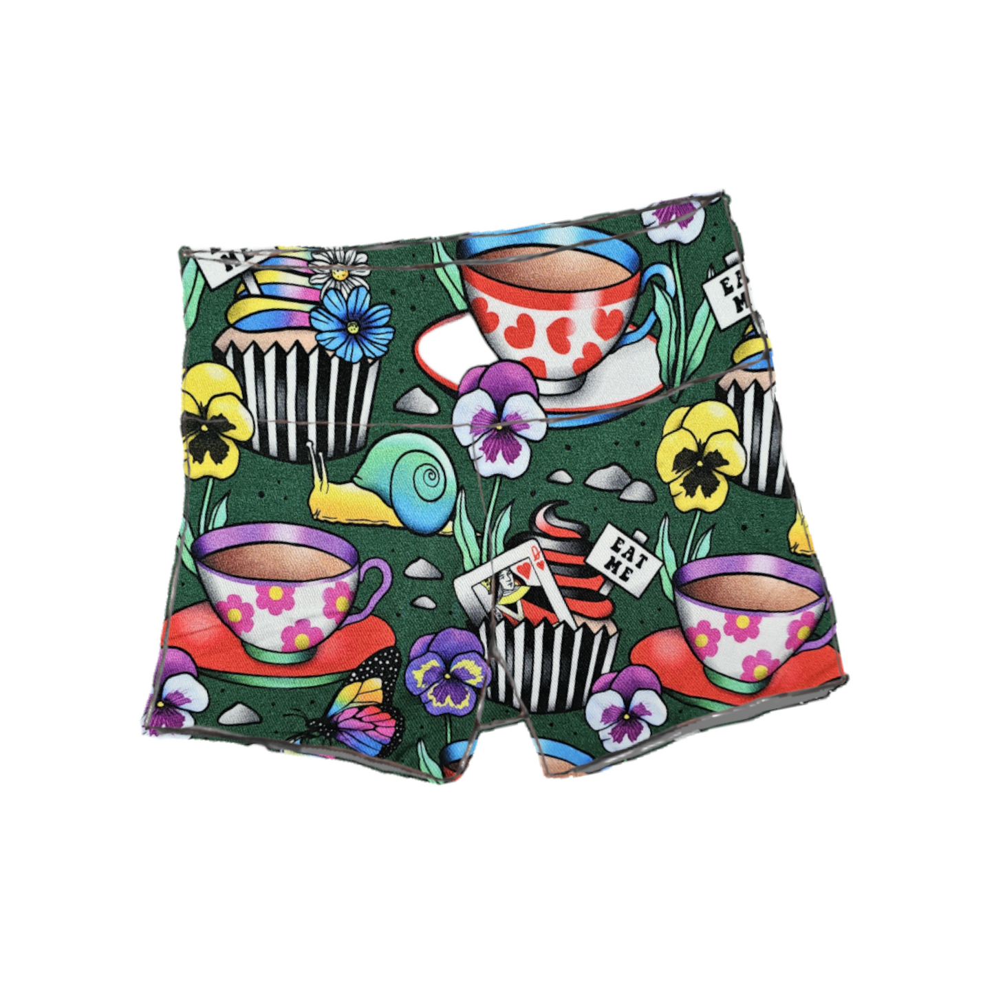 Alice Cupcakes Biker Shorts