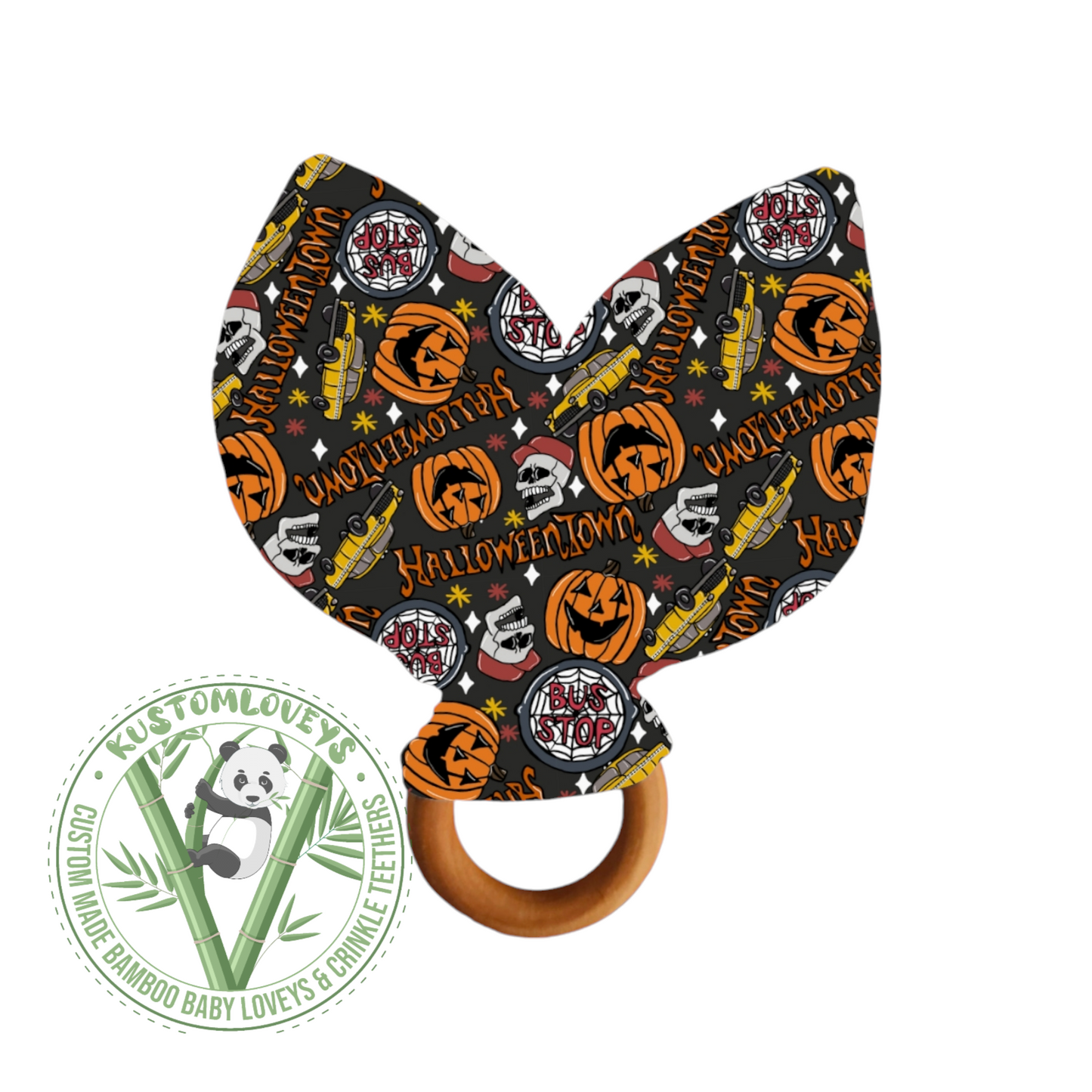 Halloween is Cool Crinkle Teether